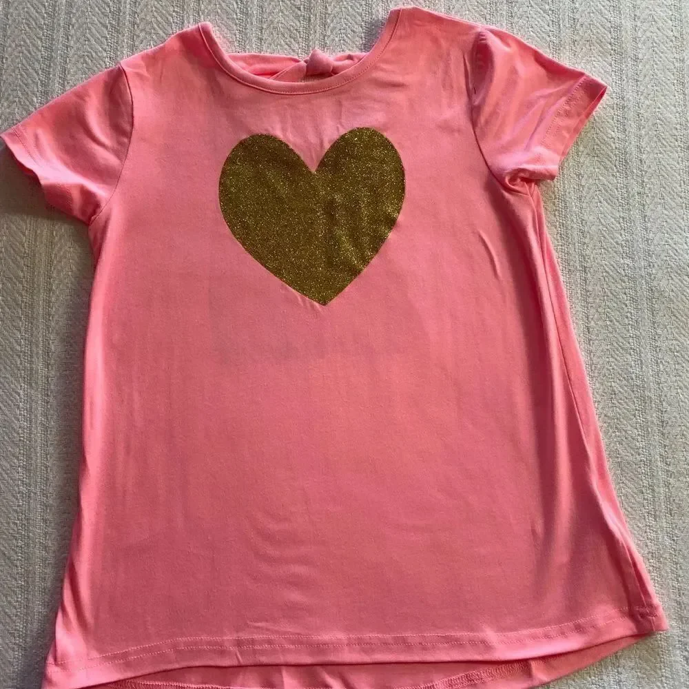 FREESTYLE Girls Size 6 Love Heart Tops